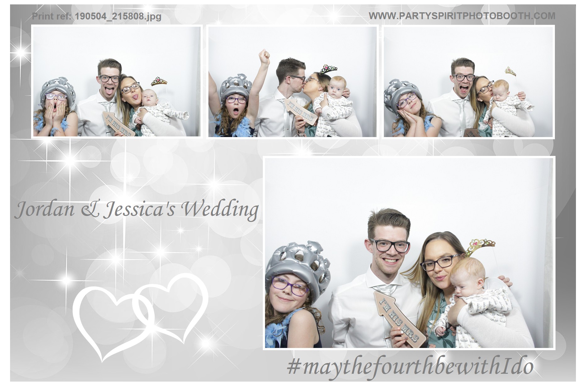 Jordan and Jessica's Wedding | View more photos from the event at gallery.partyspiritphotobooth.com/u/PartySpiritPhotoBooth/Jordan-and-Jessicas-Wedding